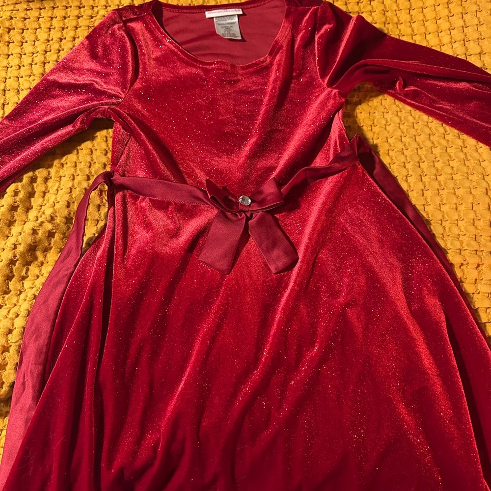 Bonnie Jean Ruby Red Dress
